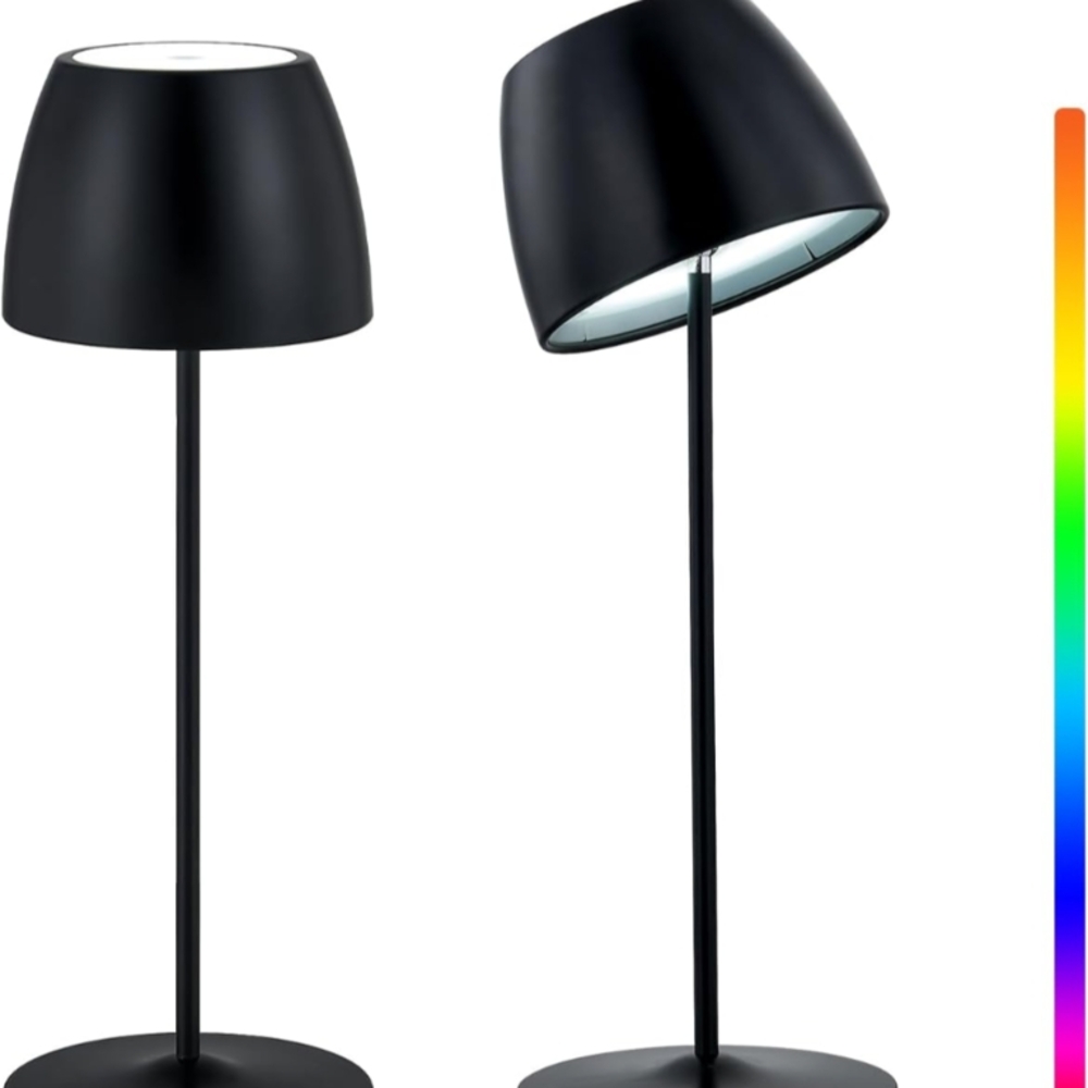 Sleek Black Table Lamp